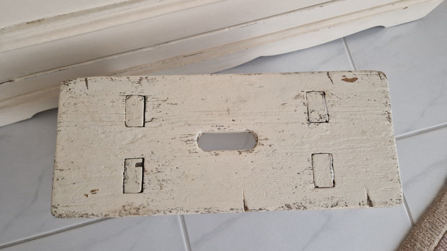 Hocker: Antiker Schemmel Hocker Shabby – Gebraucht aus Rütihof von Teddy1985 1