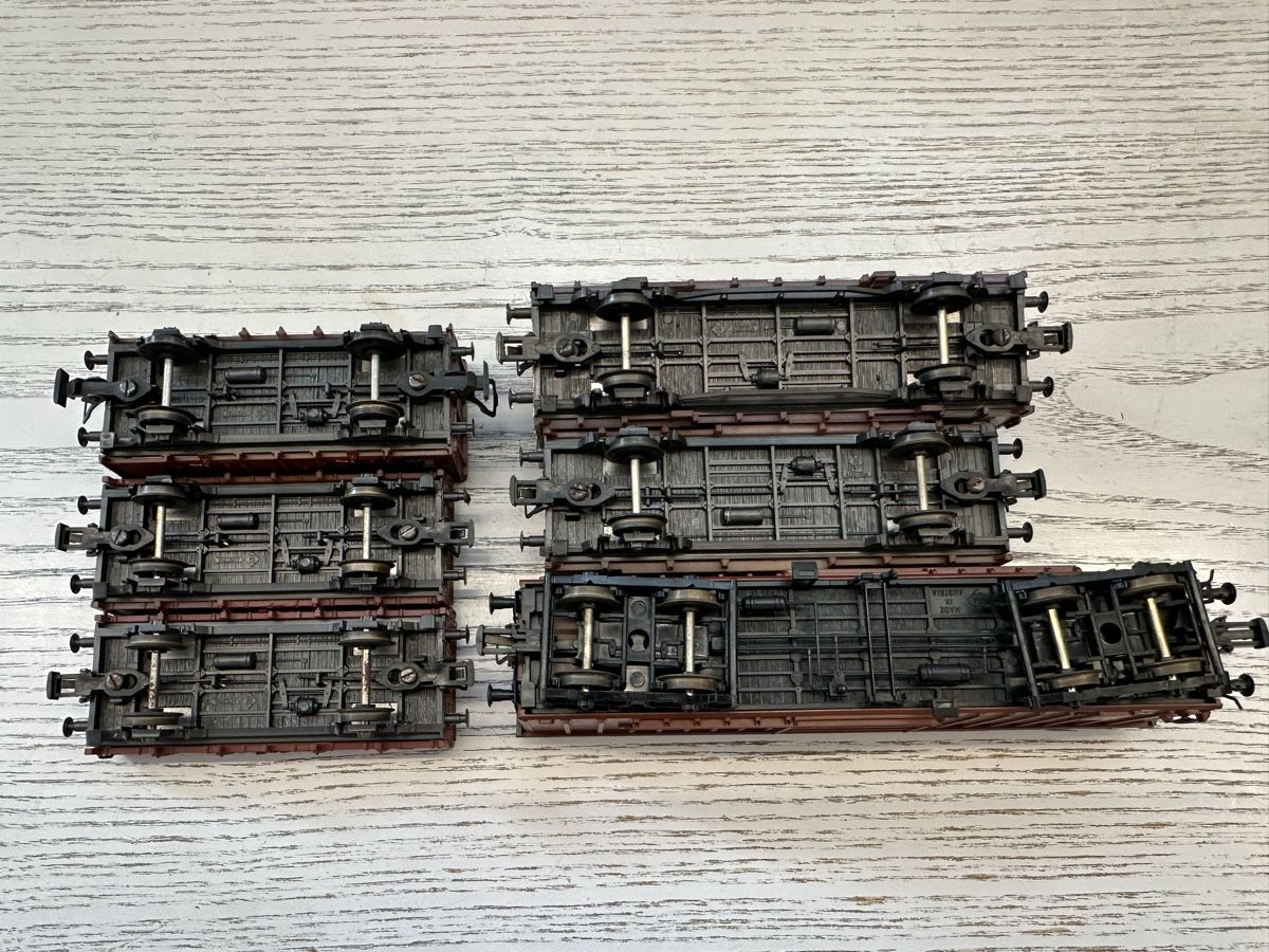 Roco Modellini di ferrovie: Roco 6x DB Güterwagen – Usato da Lupsingen venduto da New-Haven 3