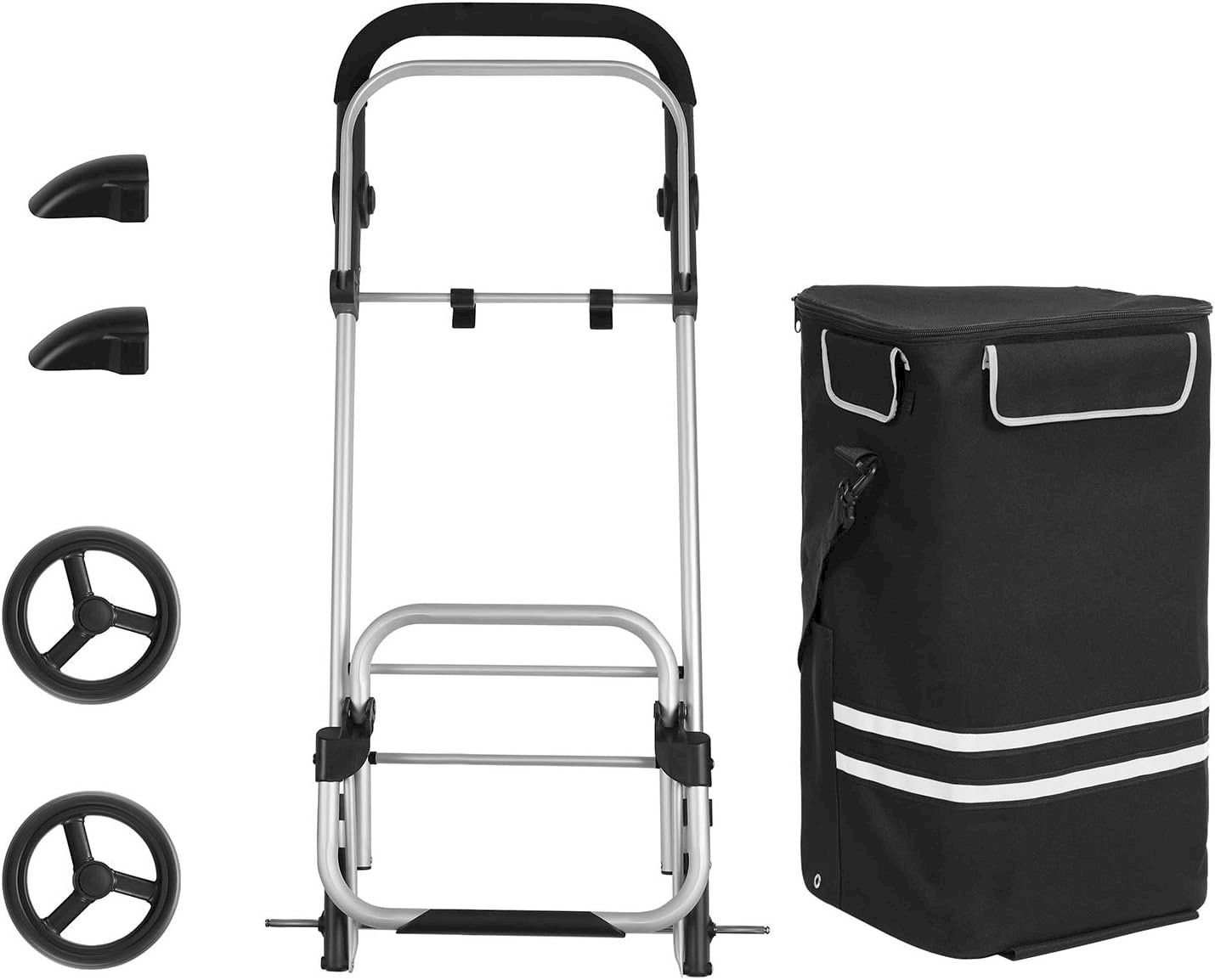 Altro per la casa: Einkaufstrolley klappbar 35L schwarz – Nuovo e nell'imballaggio originale da Bottighofen venduto da zaap 8
