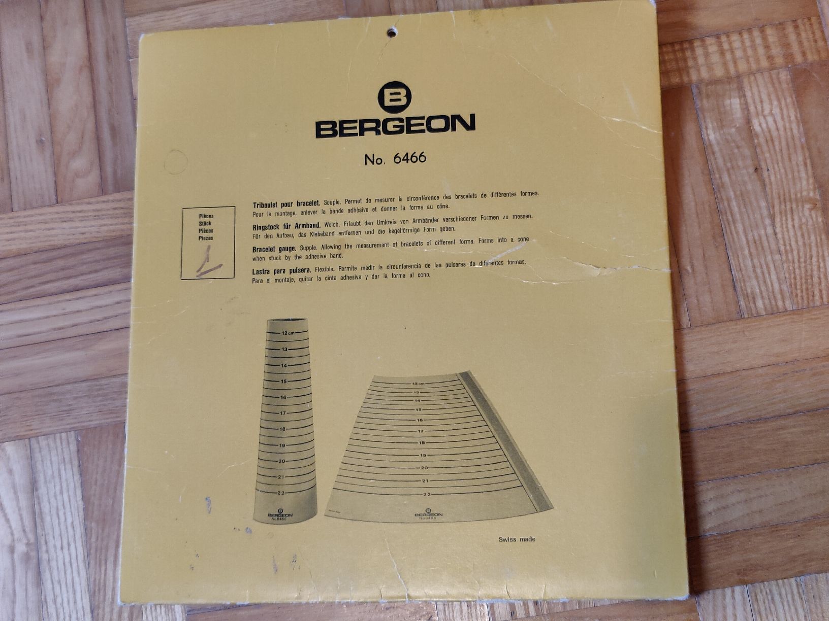 Bracelets: Bergeon 6466 Armbandmass – D'occasion à Bazenheid par hummy1000