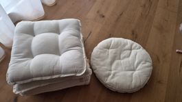 Sitzkissenset weiss