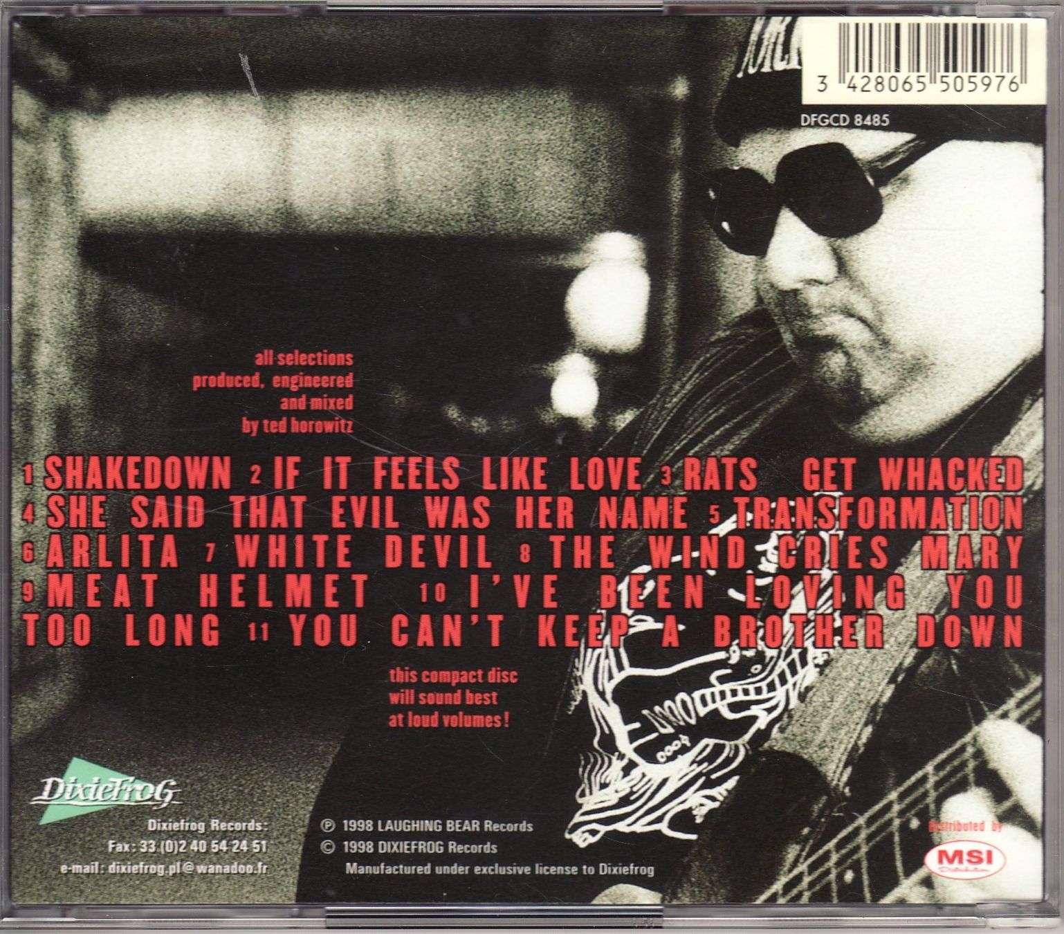 CD: Popa Chubby – Brooklyn Basement Blues – Nuovo (secondo la descrizione) da Boussens venduto da catfood01 1