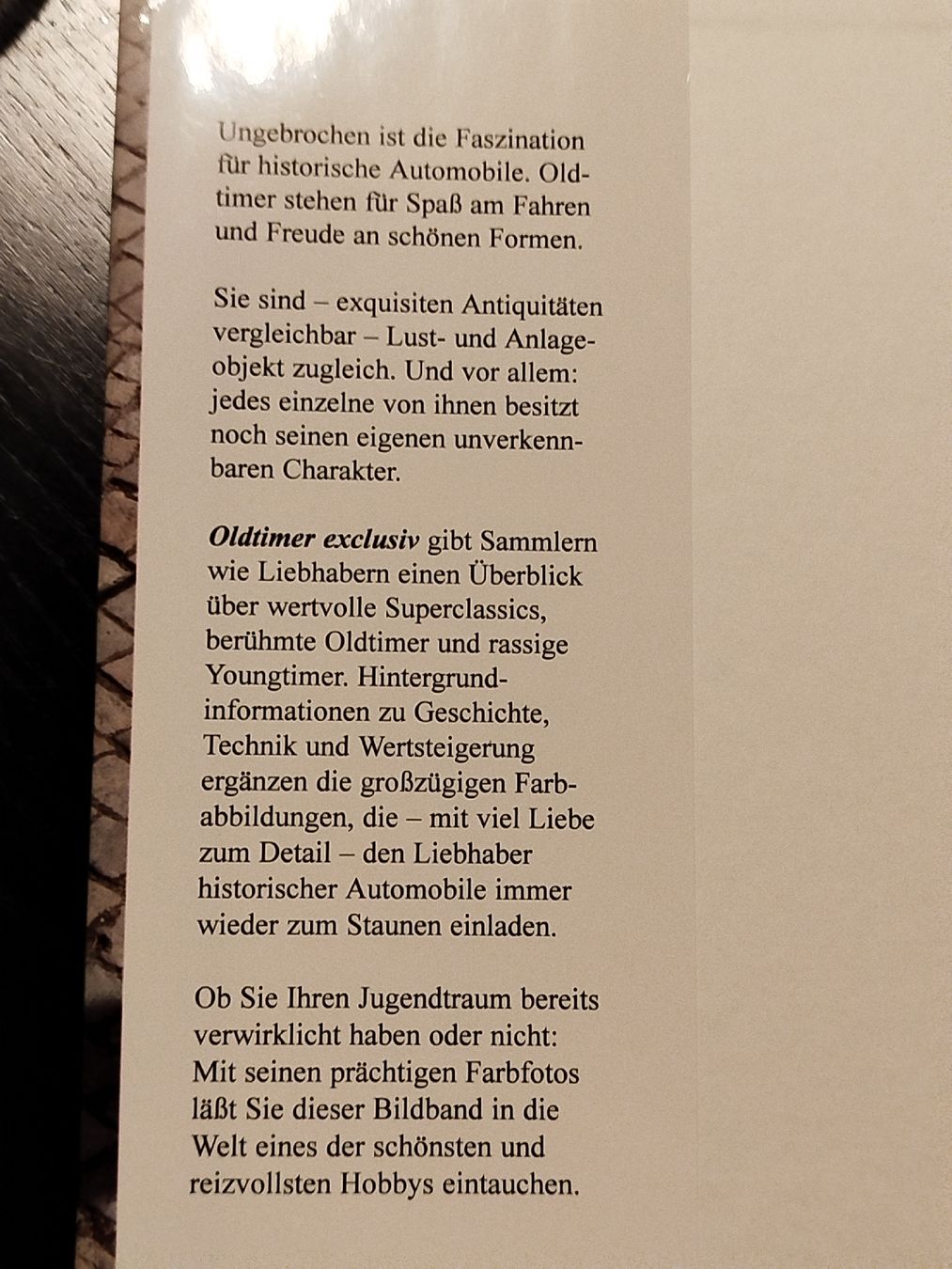 Libri: Oldtimer exclusiv - Faszination, Werte, Tendenzen – Usato da Rupperswil venduto da Annet.Dann888 1