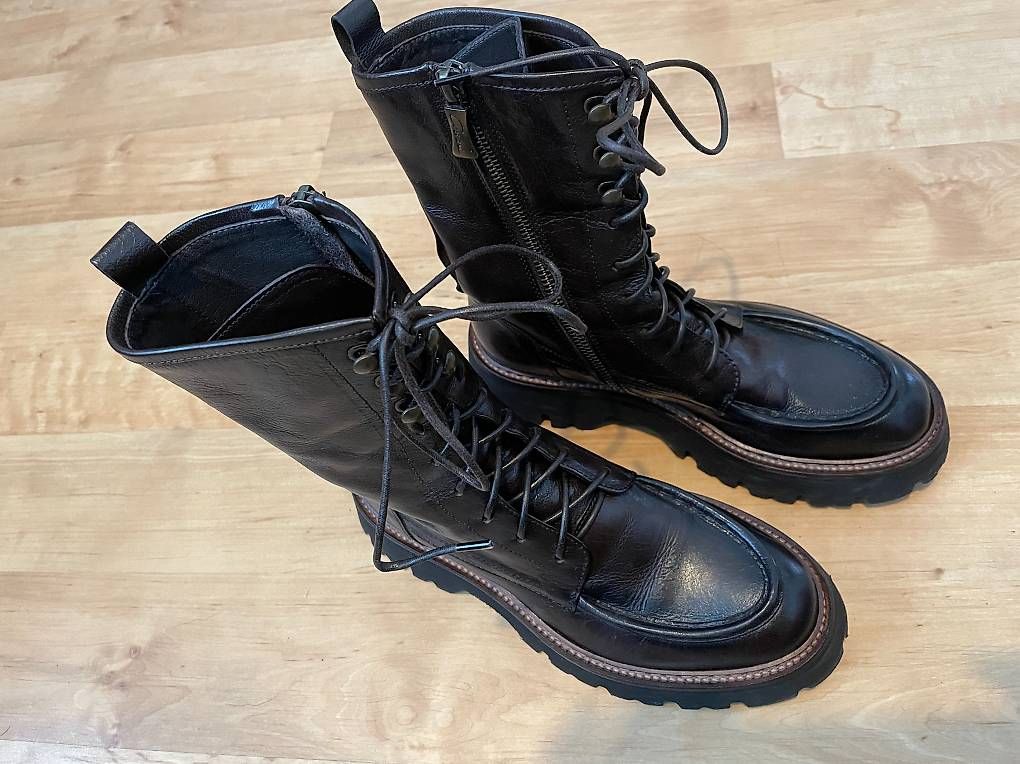 Damenschuhe: Hochwerte Lederboots Gr. 36/37 – Neu (gemäss Beschreibung) aus Willisau von ani_gtk8