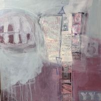 ORIGINAL ****Acryl Bild 90x90 UNiKAT,