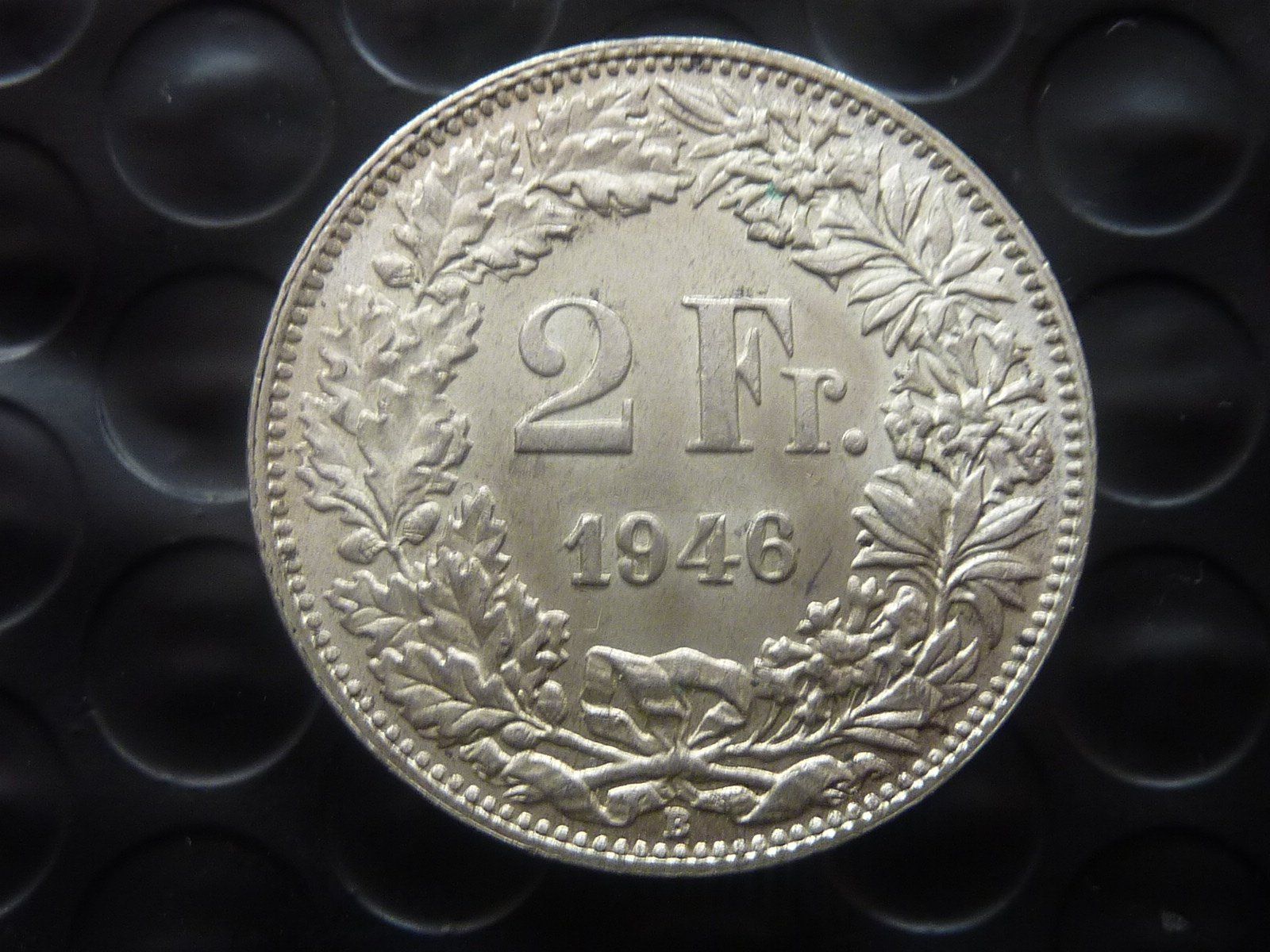 Alle Münzen: 2 Fr. 1946  Unz. / Stgl. – Neu (gemäss Beschreibung) aus Seon von aee_7gpz