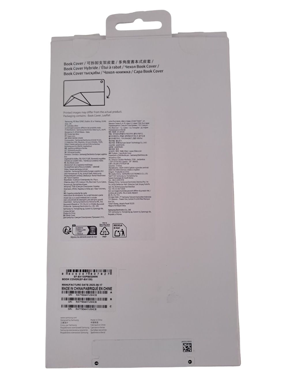 Samsung Covers & Borse: SAMSUNG Auf/-Zuklappbare Tablet Hülle – Nuovo (secondo la descrizione) da Männedorf venduto da Restwert_Maennedorf 1