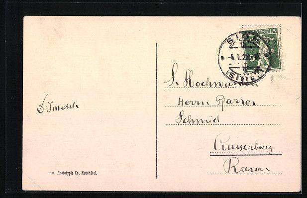Ansichtskarten: AK Sion, Eglise de N.-D. de Valére – Gebraucht aus Berlin von bartko-reher 1