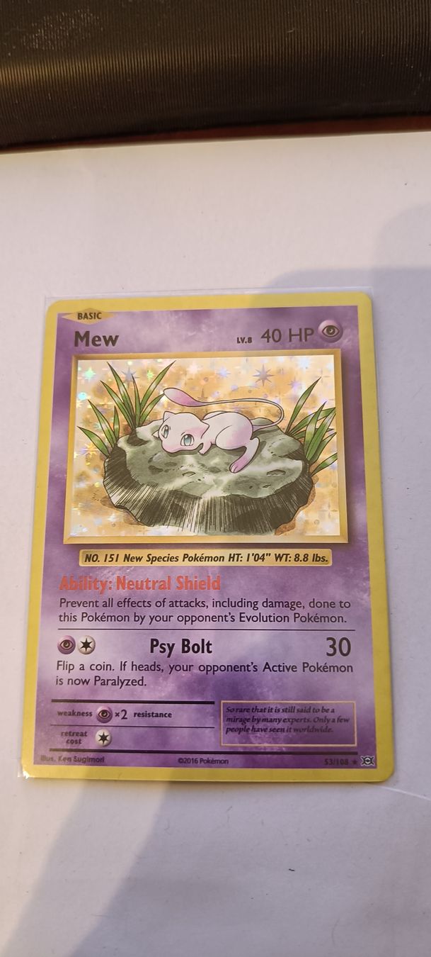 Pokémon Sammelbilder & Trading cards: Mew classic edition 2016 rerelease 53/108 – Neu (gemäss Beschreibung) aus Embrach von UndeadVegetable