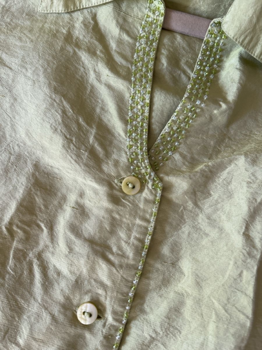 Camicette: Summer vintage blouse - 100% silk – Usato da Lausanne venduto da NoraPlethora 2