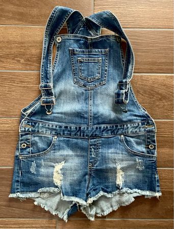 Short salopette jean 38