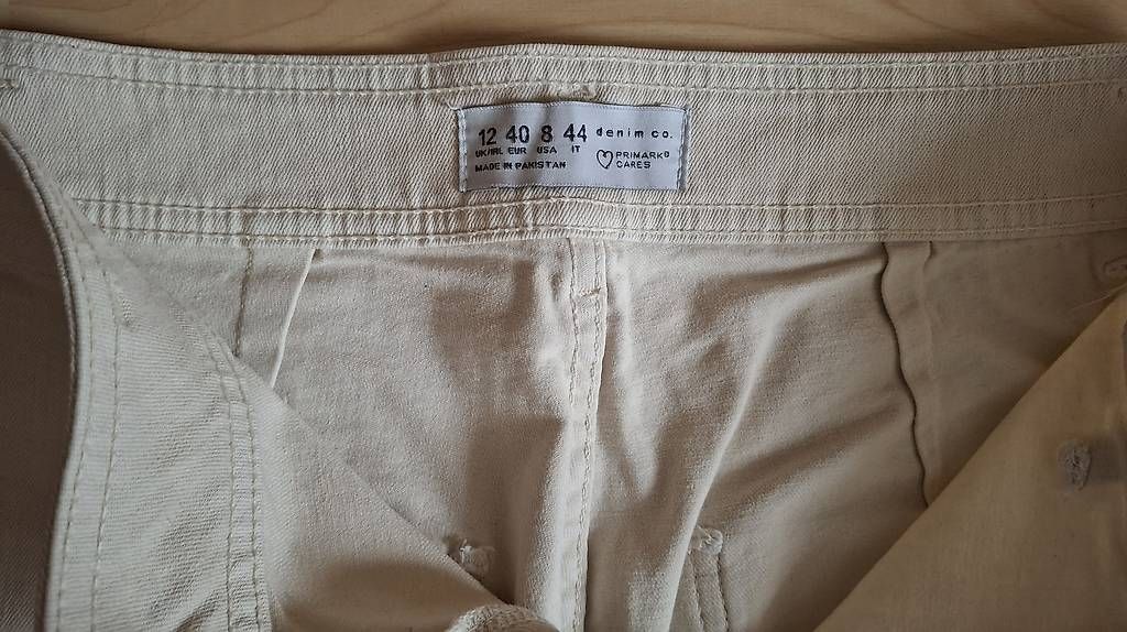 Jeans: Weiss / beige  Denimjeans Gr. 40 – Neu und originalverpackt aus Rain von barney03 2