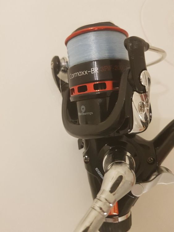 CORMORAN Cormaxx BR 3PiF Allround Angelrolle  Freilaufrolle Mit  Frontbremse, bersetzung 5.1:1 Okuma Freilaufrolle