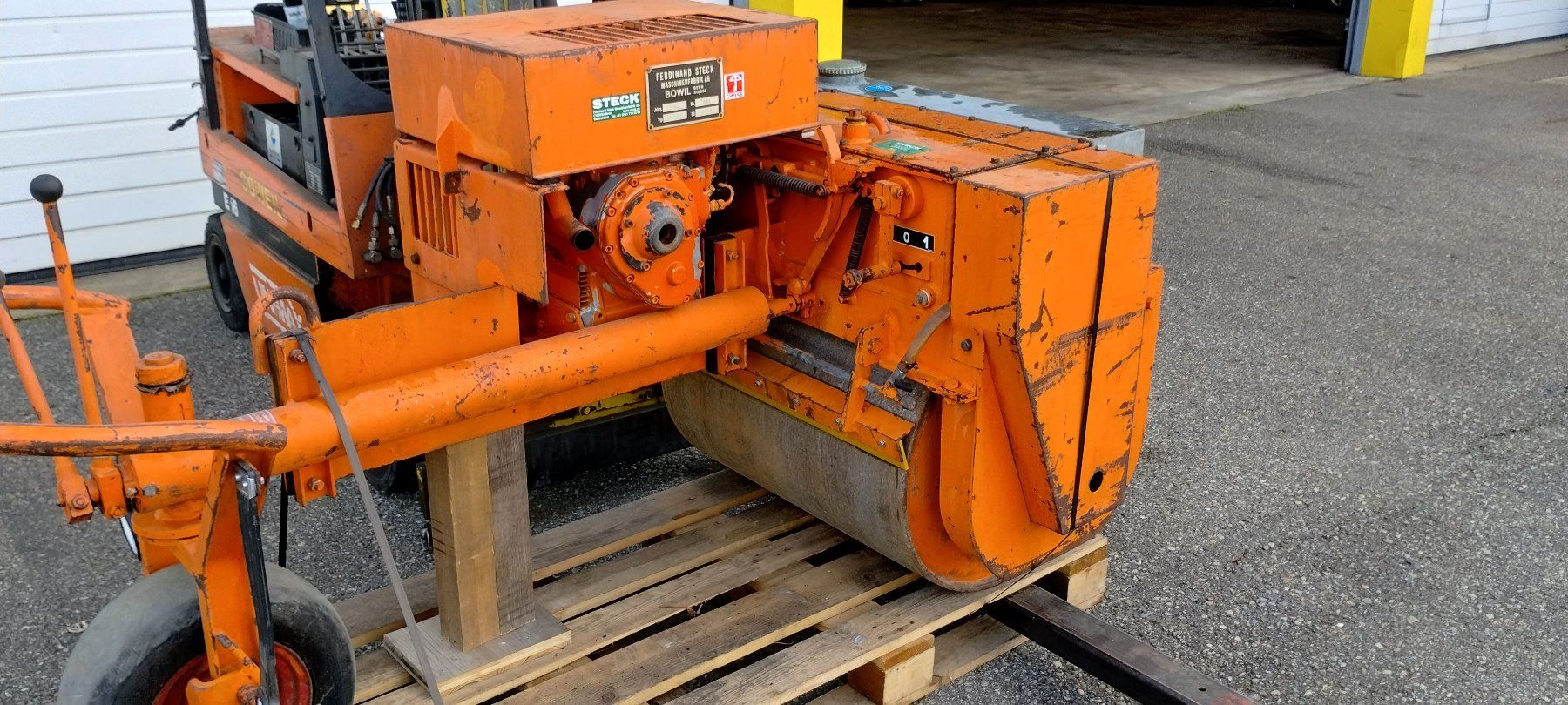 Toutes les machines: Asphalt Walze Steck 2/600, Vibrationswalze – D'occasion à Walterswil BE par stebo04 3