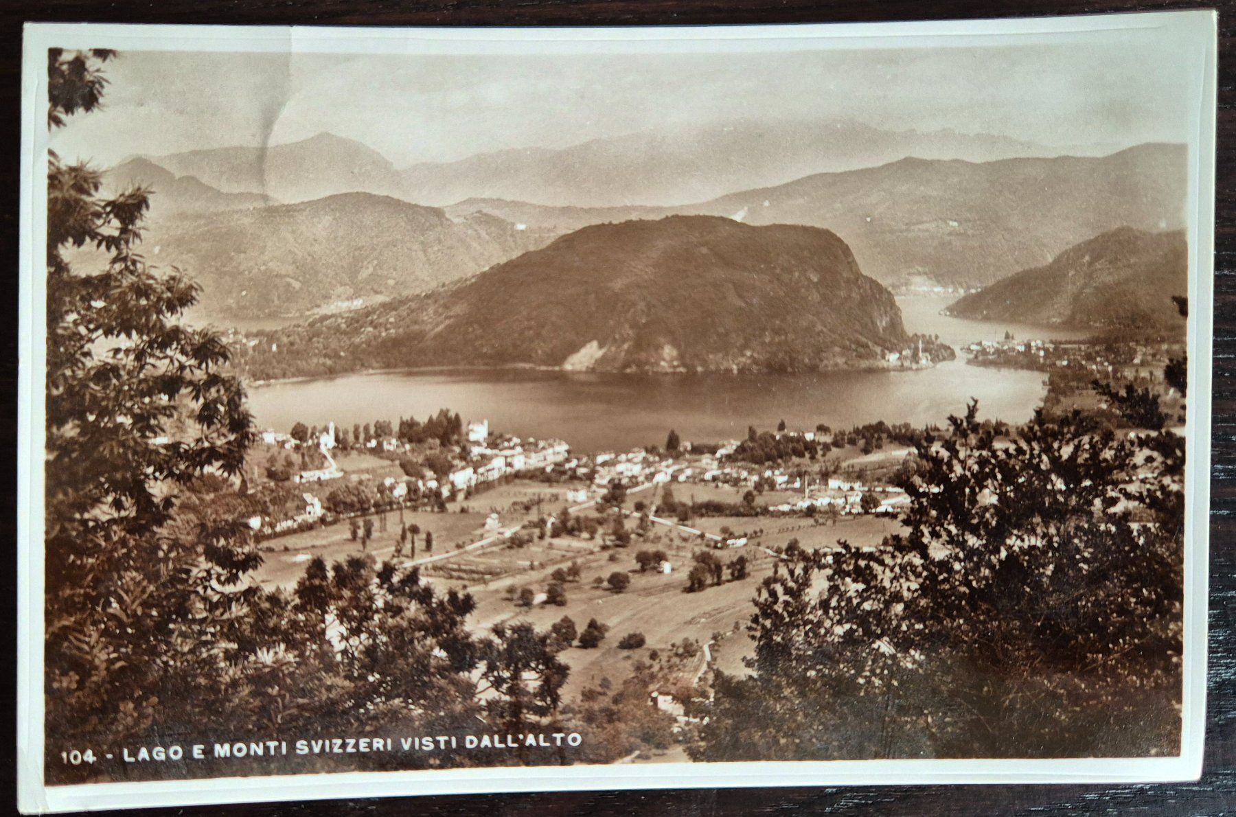 Cartoline postali: Postkarten Lago di Lugano – Usato da Buus venduto da papillon098 2