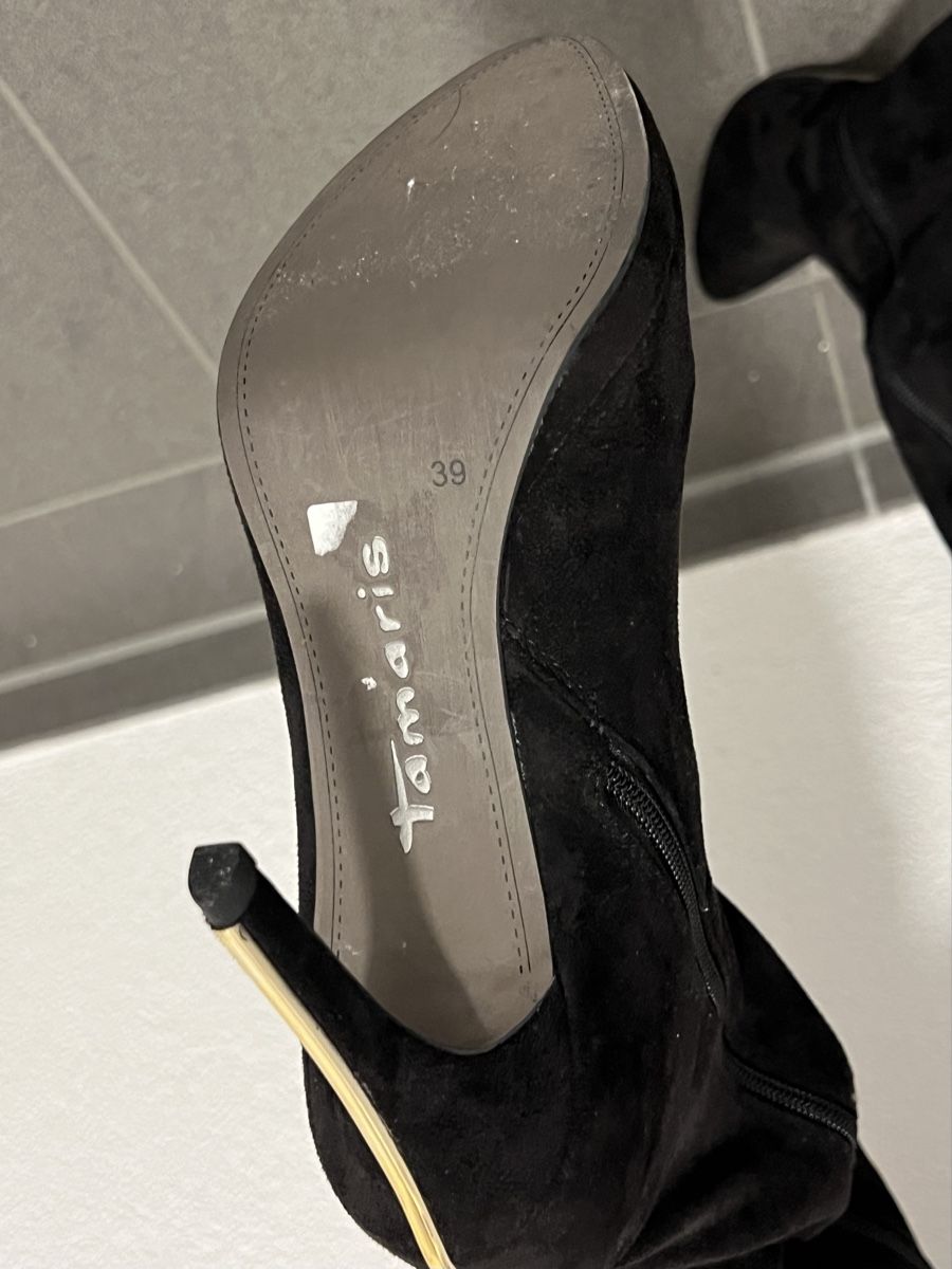 Tamaris Scarpe da donna: Tamaris, Stiefel in Schwarz, Gr. 39 – Nuovo (secondo la descrizione) da Winterthur venduto da ChicMarkt 5