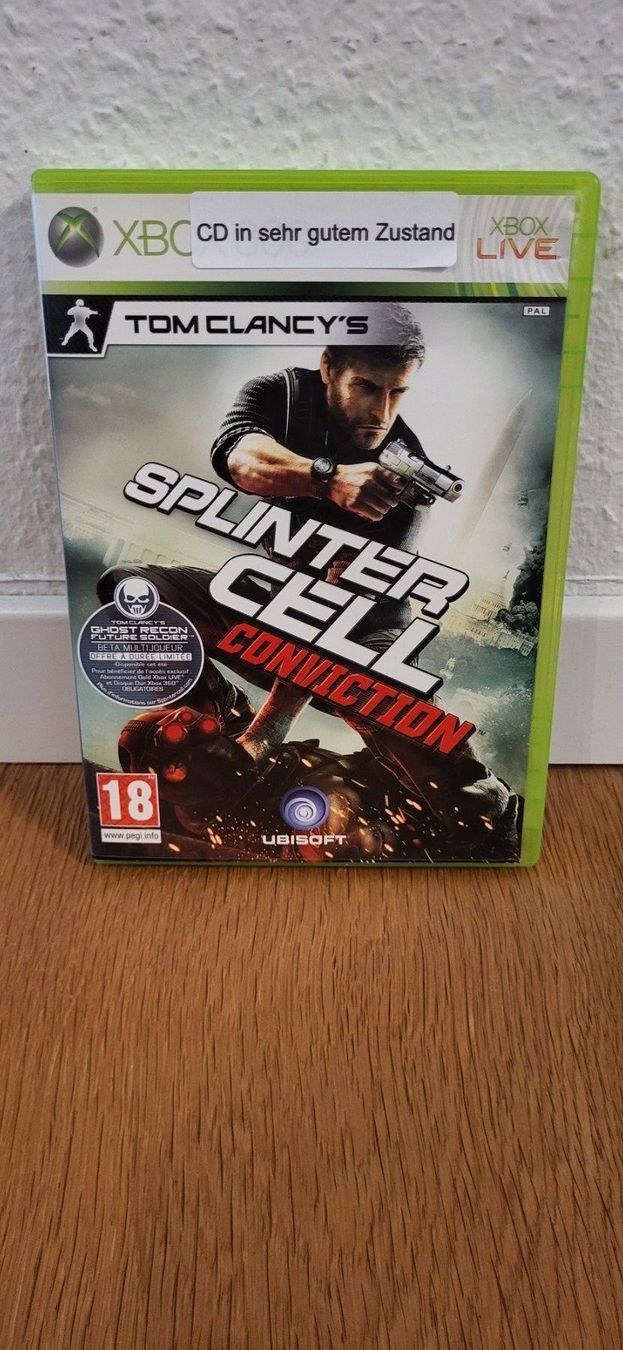 Microsoft Giochi: Xbox 360 - Splinter Cell Connviction – Usato da Münsingen venduto da Heroism2010