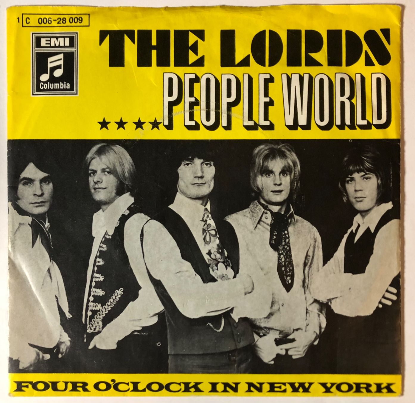Dischi in vinile: THE LORDS - PEOPLE WORLD – Usato da Poliez-Pittet venduto da Newtown-Records