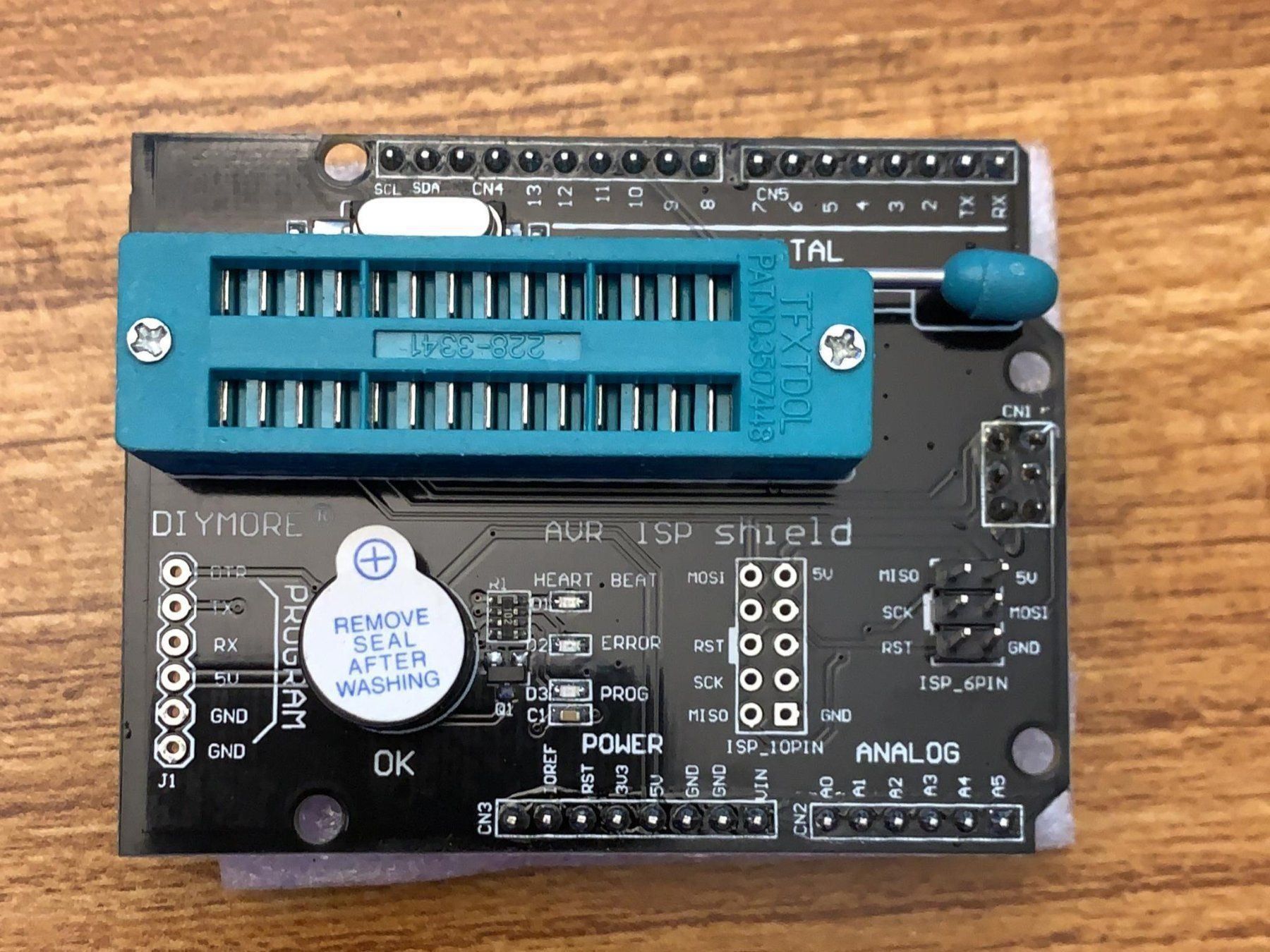 Componenti elettronici: Arduino AVR Programmer Shield – Nuovo e nell'imballaggio originale da Gebenstorf venduto da RetroFuture