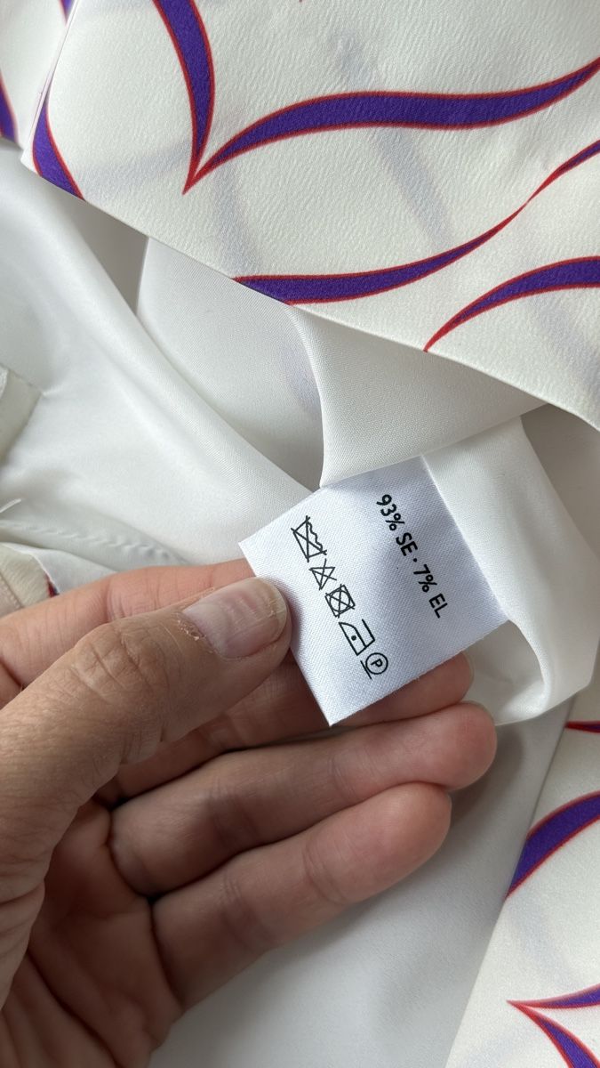 Gonne: Mourjjan Silk Skirt, Size 36, Purple Wave Pattern New – Nuovo (secondo la descrizione) da Zürich venduto da xs_s_artikel 4