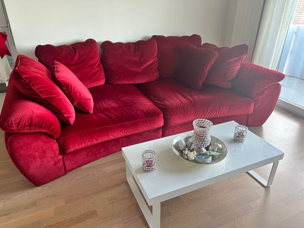 Big Sofa rot Kaufen auf Ricardo