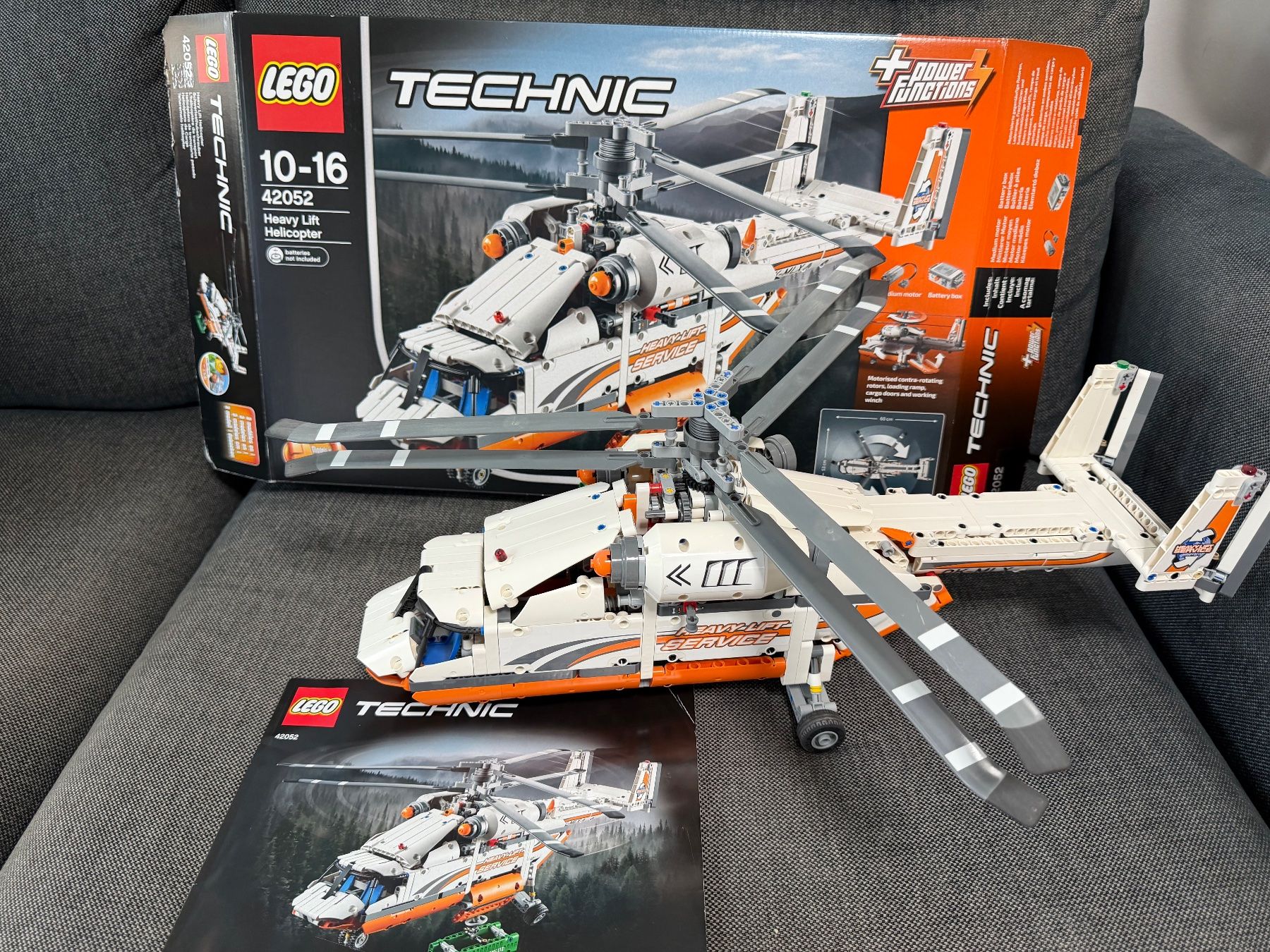 Lego Kit di costruzioni: LEGO Technic 42052 Schwerlasthubschrauber mit Anleitung&OVP – Usato da Riehen venduto da Nyenhuis