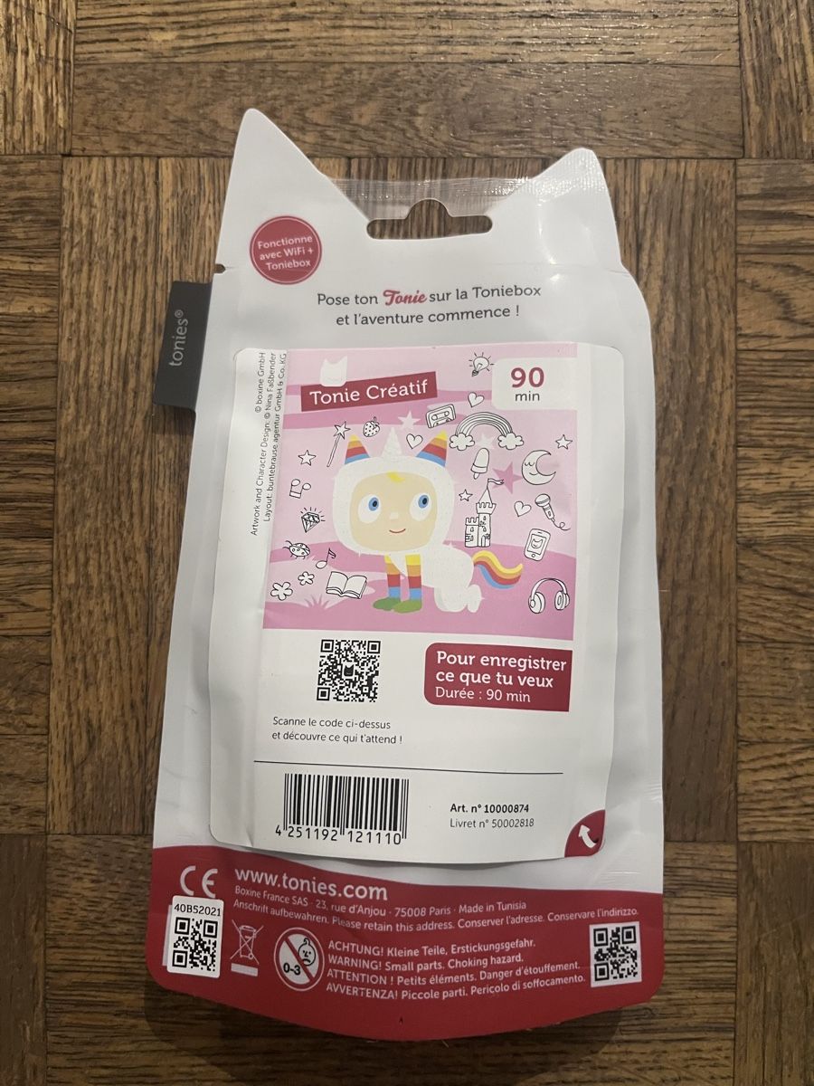 Audiolibri: Tonie Licorne - créative figurine - FR - neuve – Nuovo e nell'imballaggio originale da Ecublens VD venduto da Mauchat 1