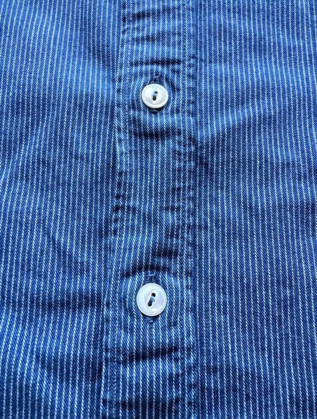 Chemises: Braves & Co. Herrenhemd, Blau gestreift. – D'occasion à Muri b. Bern par SauceBernoise 4