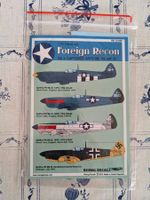 Decalset Foreign Recon / US Aufklärungsspitfires & Beutespit