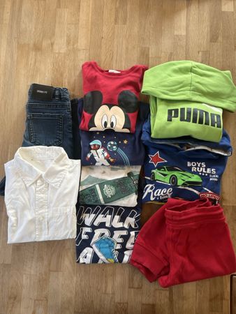 Kinder set with clothing 116.