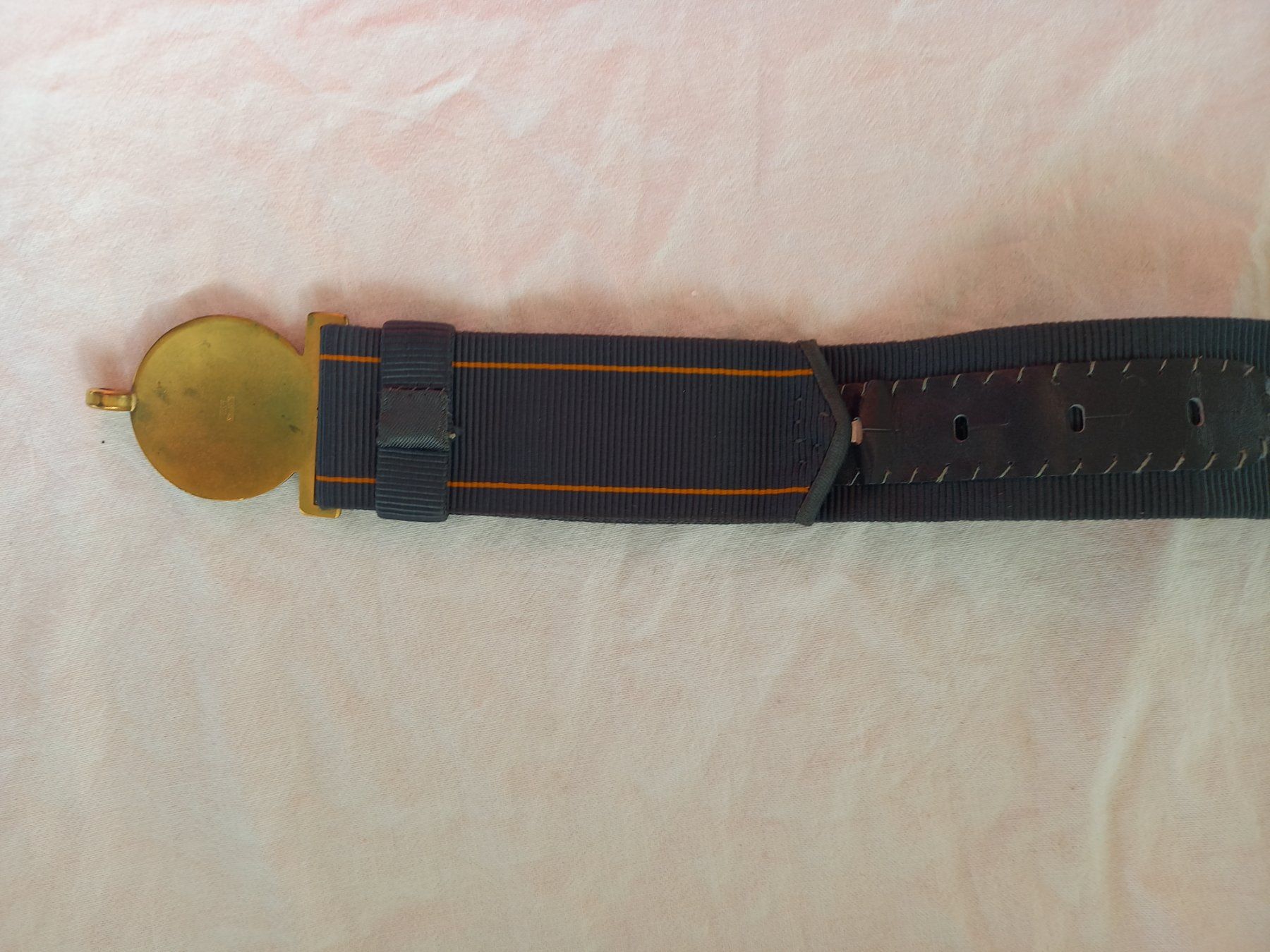 Schweizer Armee Cinture: Ceinture ancienne militaire réglable – Usato da Rossens FR venduto da Souris1 5