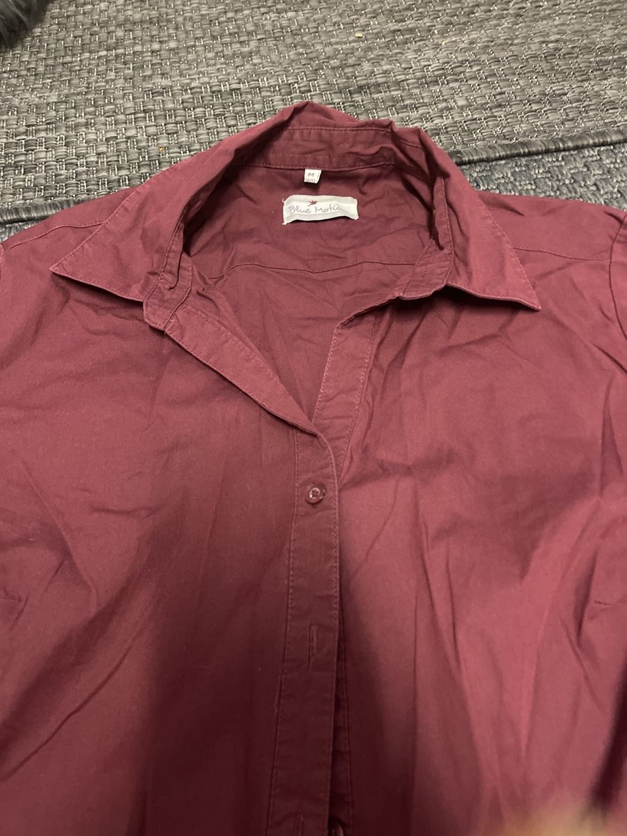 Blusen: Weinrote Strechbluse gr 40/42 – Gebraucht aus Bad Zurzach von Cuore34 1