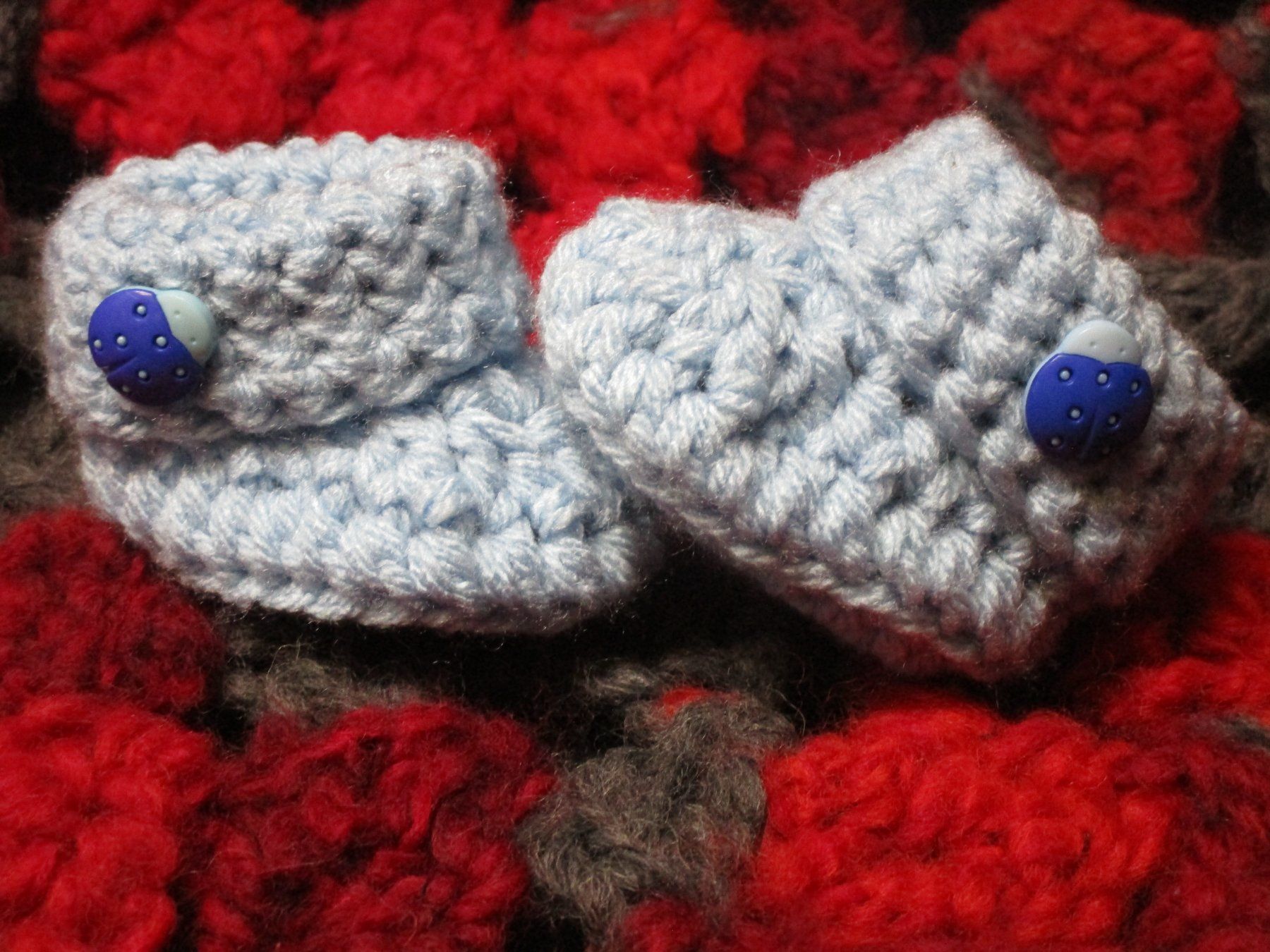Calze per bambini: Babyschuhe Hand gehäkelt (8cm) – Nuovo (secondo la descrizione) da Leuk Stadt venduto da Simone_RZ 2