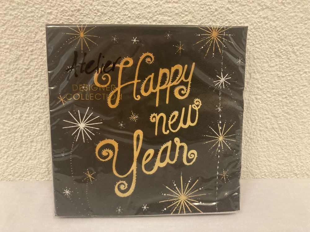 Procos Weihnachtsservietten – 20 Stück, 33x33 Cm, 3-lagig – Mit Weihnachtskugeln & Schneeflocken In Rot