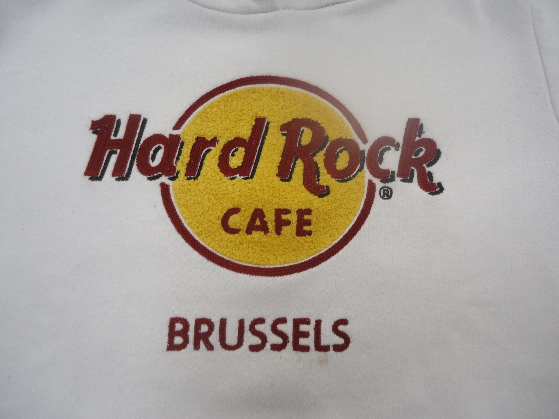 Hard Rock Cafe Maglioni & Felpe: Pull à capuche - Hard Rock Brussels - 10 ans - 140 – Usato da Vessy venduto da mafabe 1