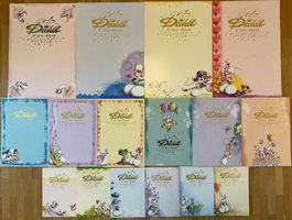 Diddl 16 D'oro Goldblockblätter Komplette Serie A4, A5, A6