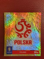 Topps Euro 2024 Sticker WAPPEN POL 1 POLSKA  GOLD