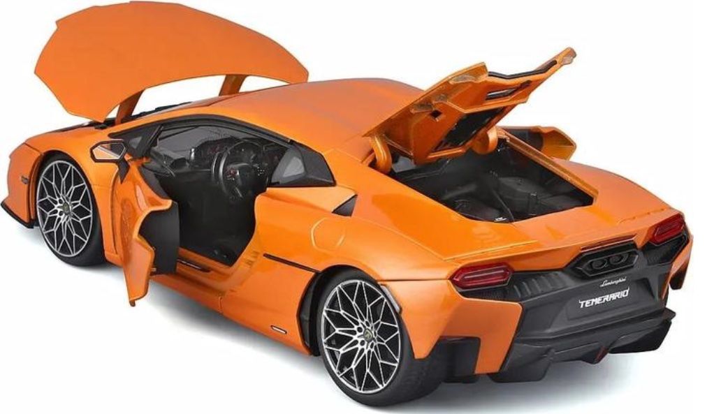 Lamborghini Modellautos: Lamborghini Temerario orange Bburago 1:18 – Neu und originalverpackt aus Luzern von aa43modelcars-Luzern 5