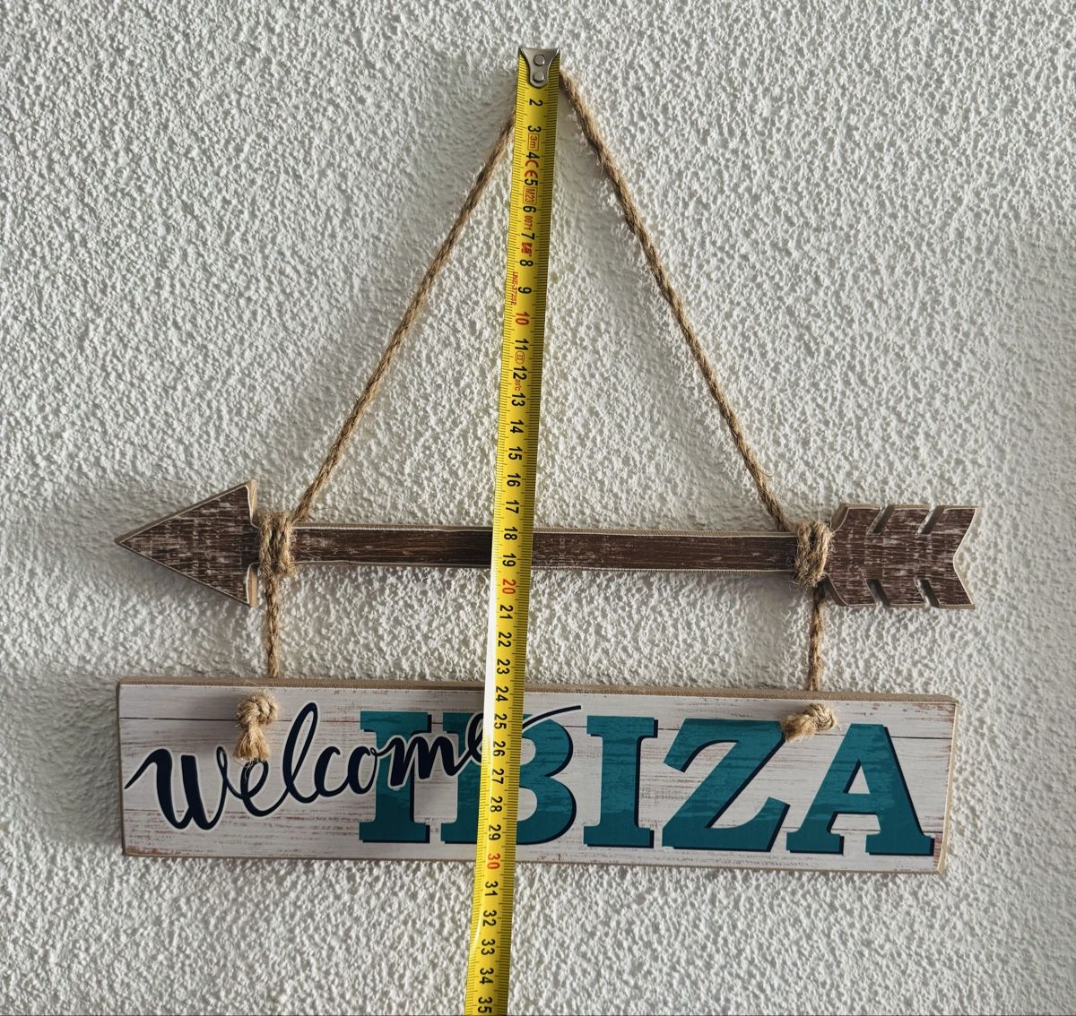 Insegne: Holz Schild: Welcome Ibiza – Nuovo (secondo la descrizione) da Frutigen venduto da _.Anja.B._ 1