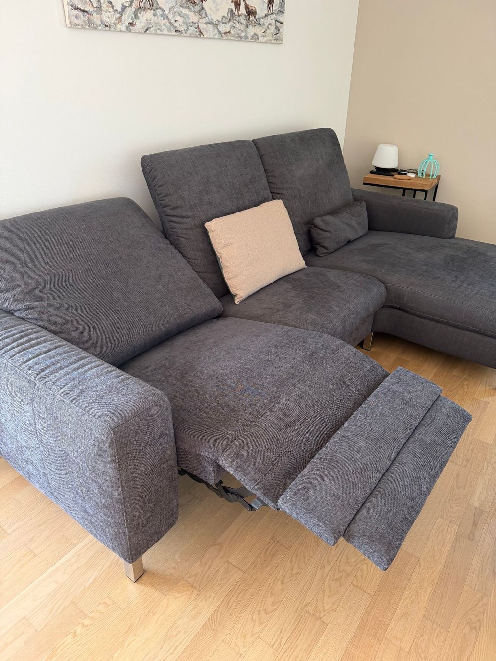 Divani: Schuhmann Ecksofa mit mot. Relaxfunktion - Top Zustand – Usato da Affoltern am Albis venduto da Dan8143