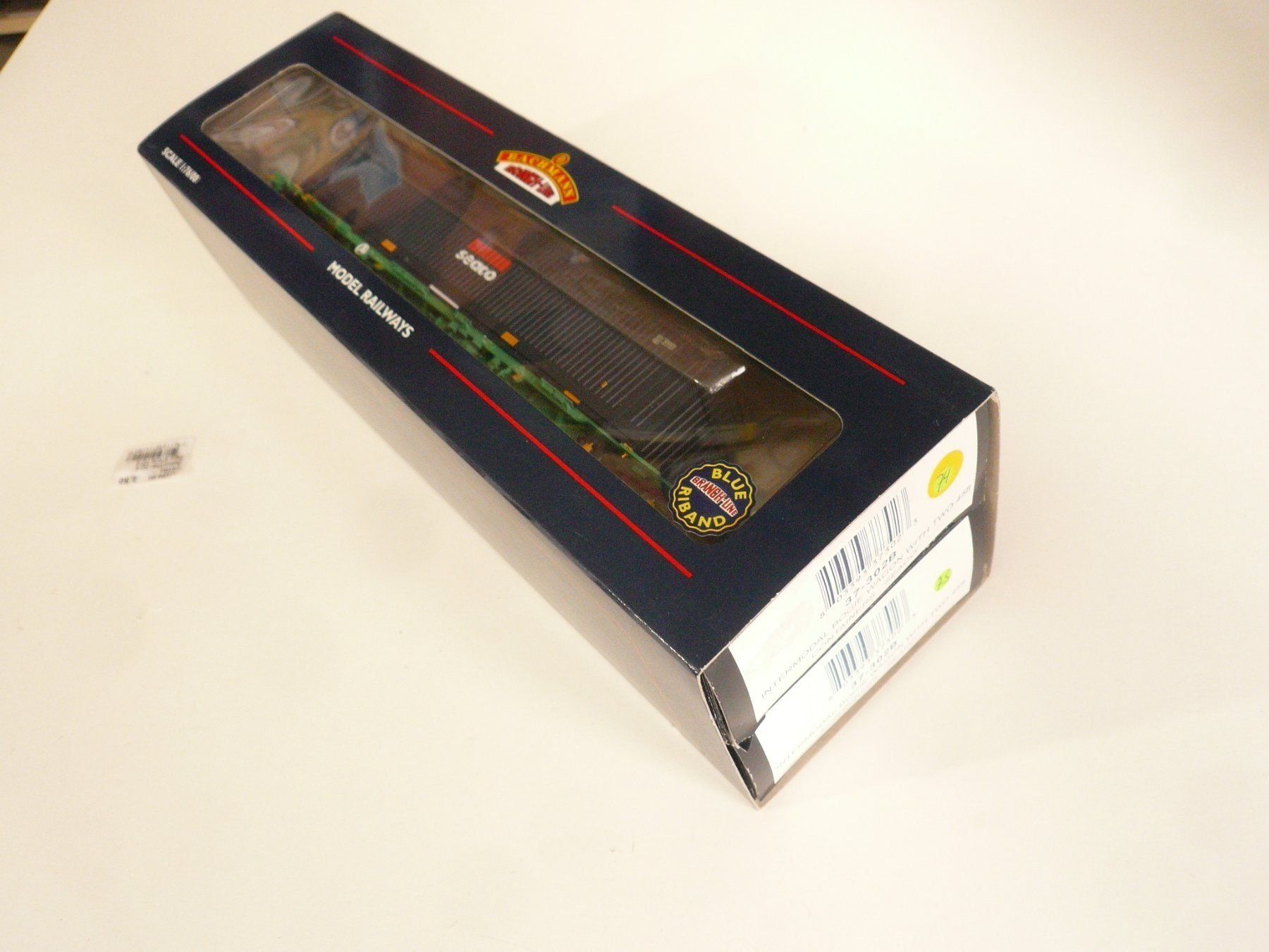 Modellini di ferrovie: BACHMANN H0 CONTAINERWAGEN SET " SEACO " WAGEN MIT CONTAINER – Nuovo e nell'imballaggio originale da Pfaffnau venduto da nolff 2