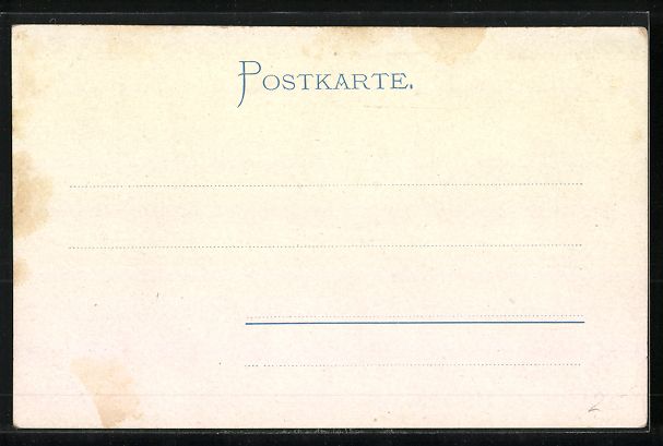 Cartoline postali: Riedern b. Thun, Gruss aus der Pension H – Usato da Berlin venduto da bartko-reher 1