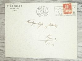 TR20 Enveloppe + Timbre Suisse 1929