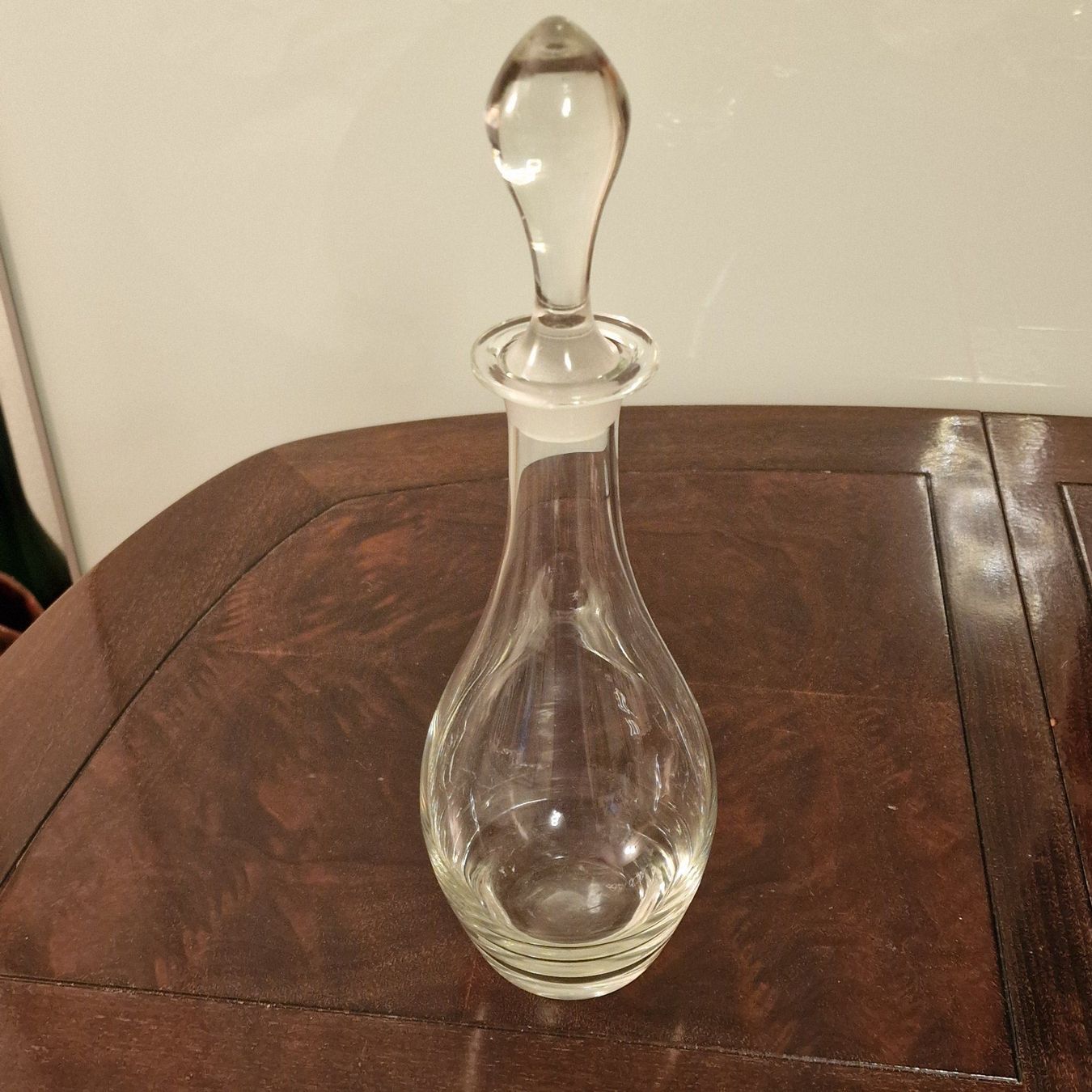 Karaffen: Dekorative Vintage-Kristallkaraffe mit Glasstopfen. – Gebraucht aus Birr von dem_9xtm 2