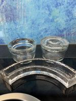 Glasi Hergiswil Potto Glasschale Glas Confiteur Schale