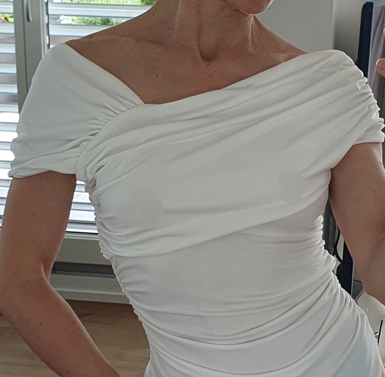 Top: Body weiss elegant Gr. S – Usato da Stansstad venduto da InStyle8