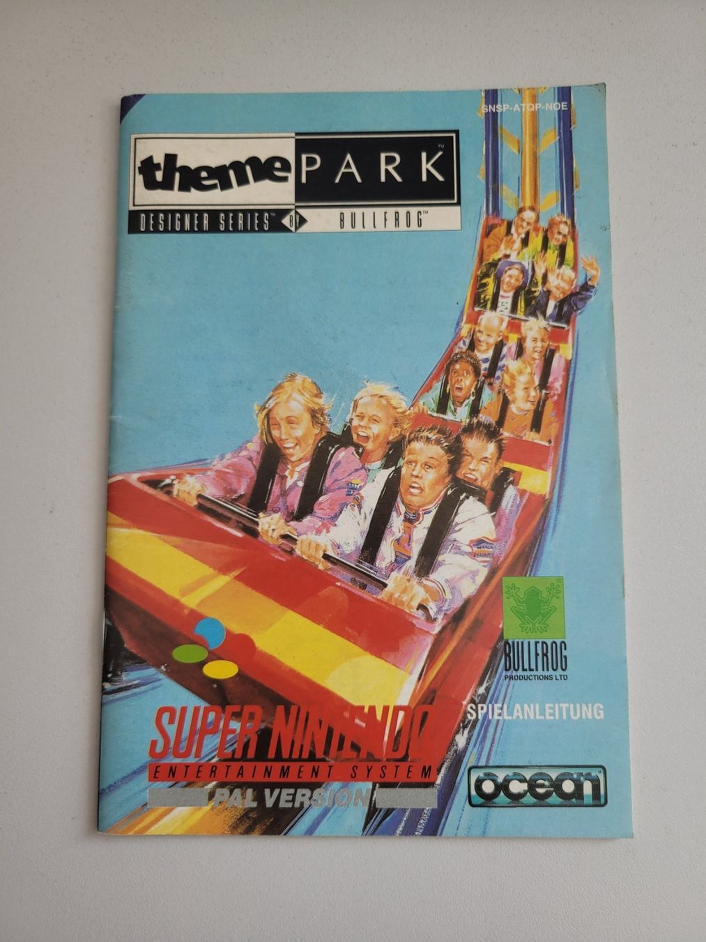 Giochi: Spielanleitung Theme Park (SNES) – Usato da Uezwil venduto da -Retrogames-