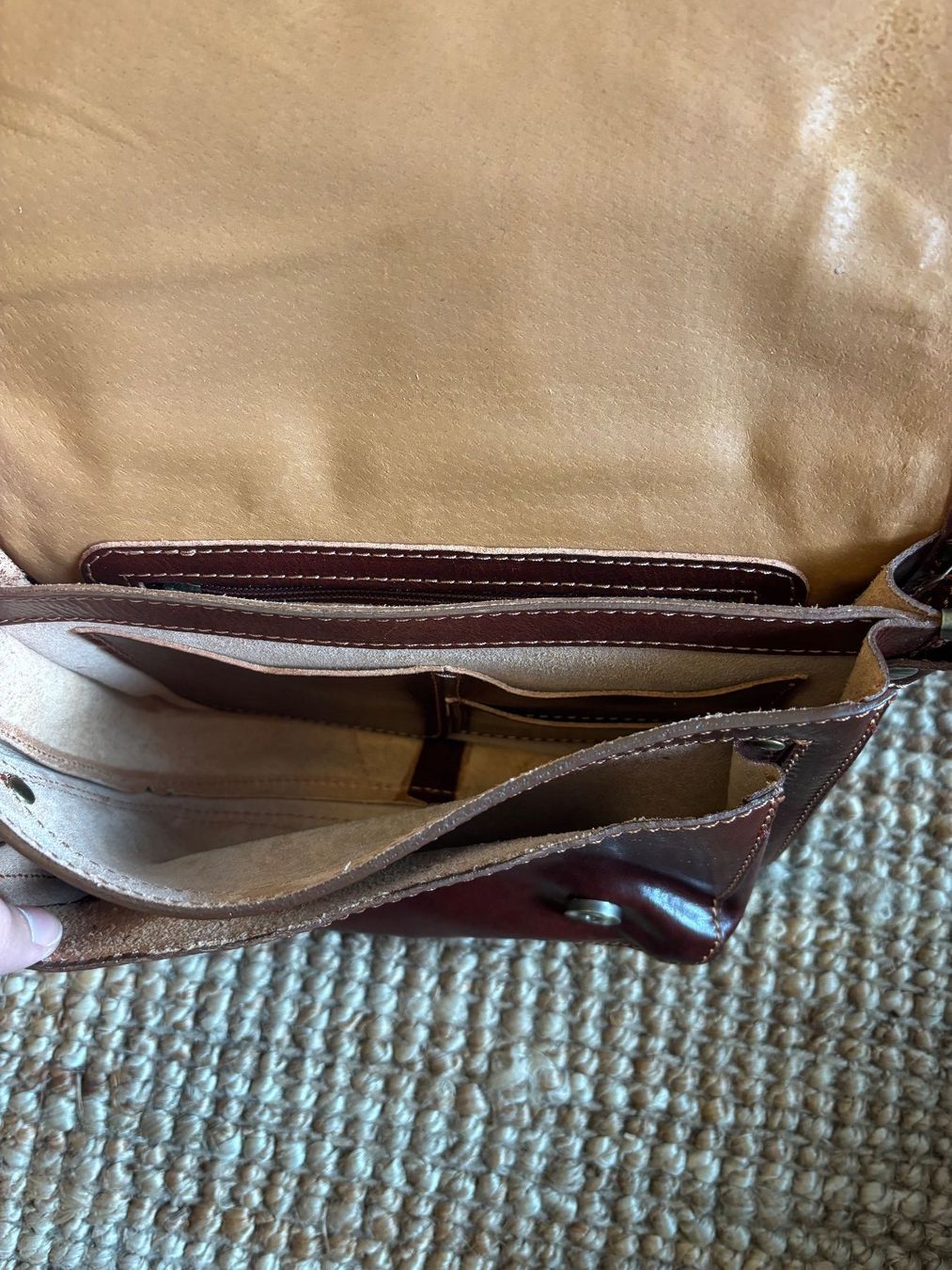 Taschen für Damen: Tolle Ledertasche aus Florenz – Neu und originalverpackt aus Tägerwilen von vivlara 3
