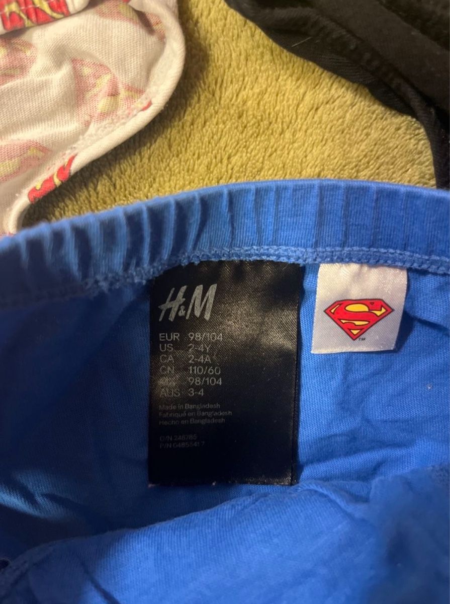 H&M Biancheria intima: H&M Superhelden Unterhosen Set, Gr. 98/104 – Usato da Kaisten venduto da saleforfun 1