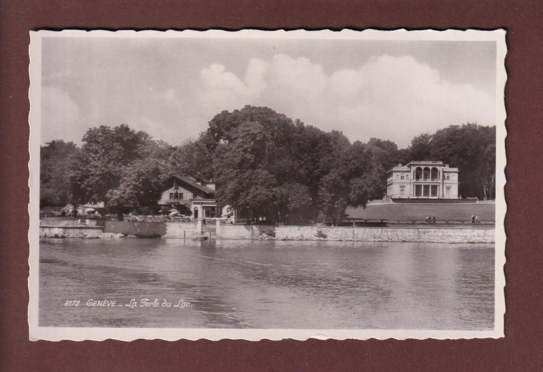 Cartoline postali: GENEVE - La Perle du Lac – Usato da Pully venduto da nicecards